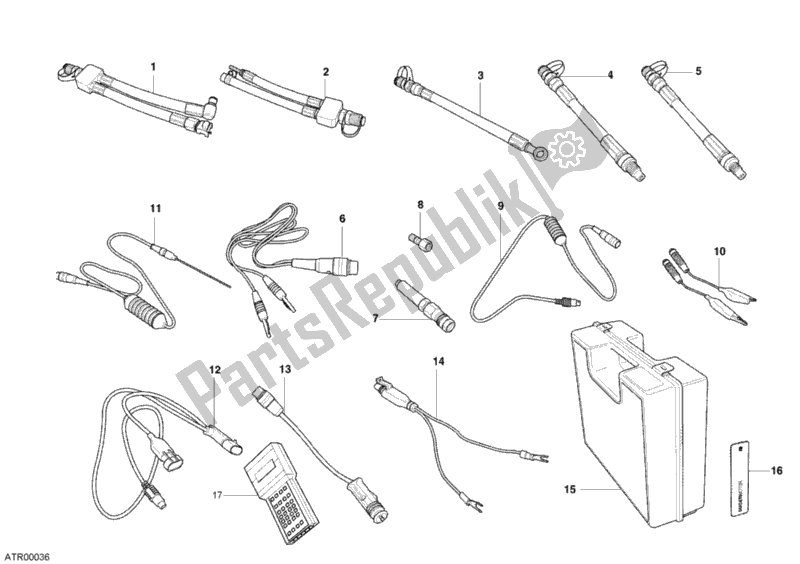 Toutes les pièces pour le Instrument De Contrôle De Pression du Ducati Superbike 749 R 2004